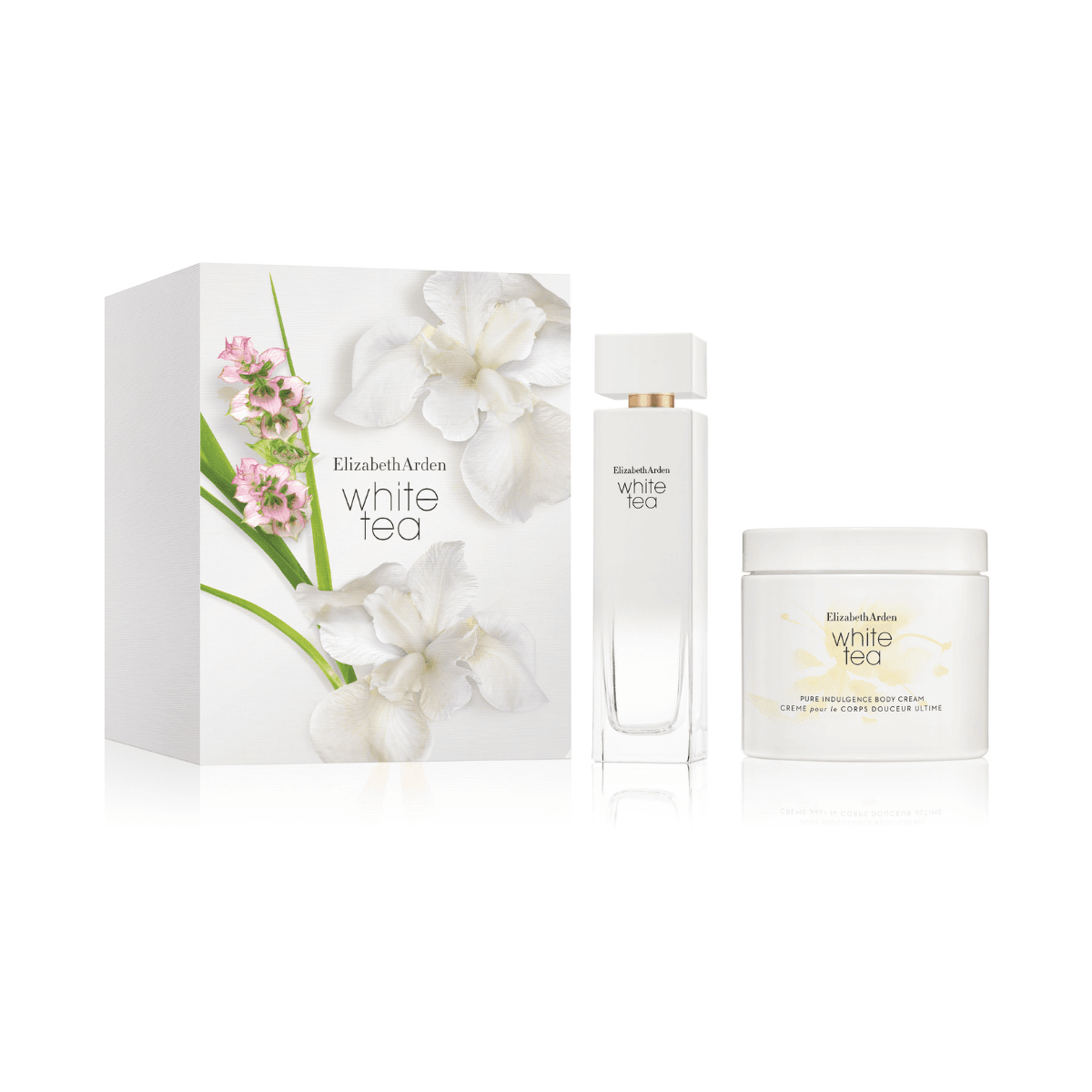 Elizabeth Arden White Tea EDT 100ml + Body Cream 4