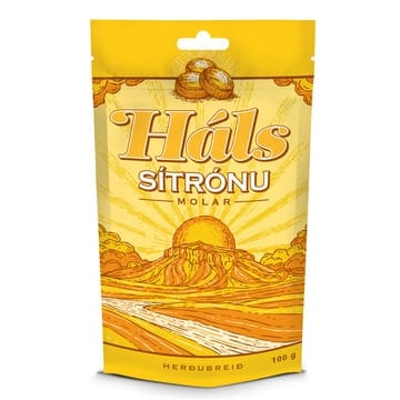 Háls Menthol Sítrónu 100gr