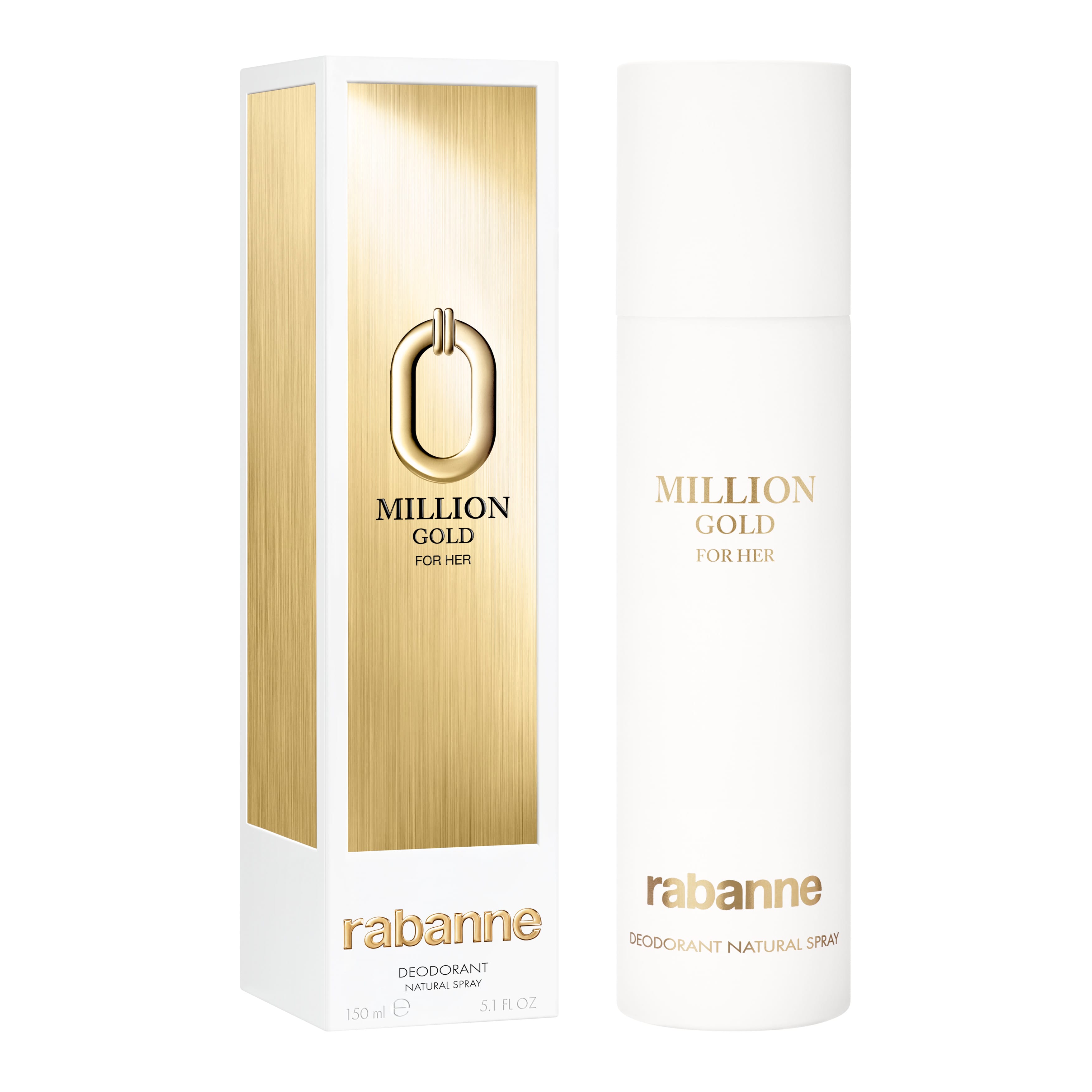 Paco Rabanne Million Gold For Her Deo 150ml