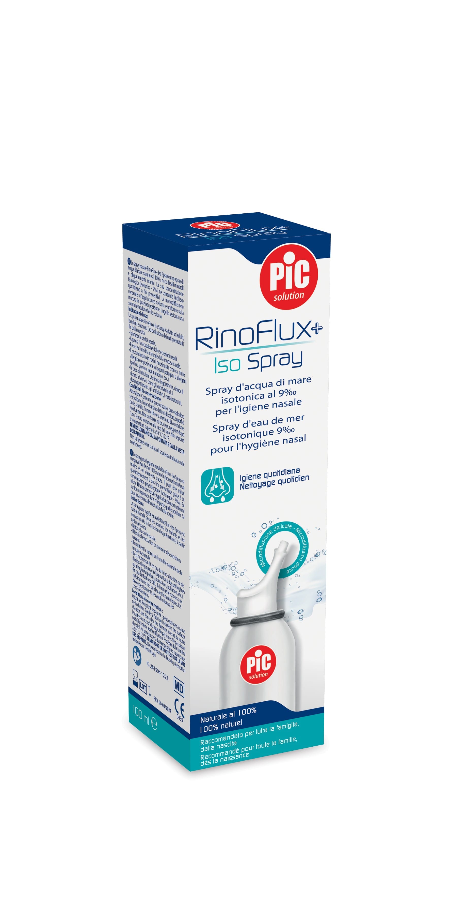 PIC Rinoflux Nefúði Isotónísk lausn 100ml