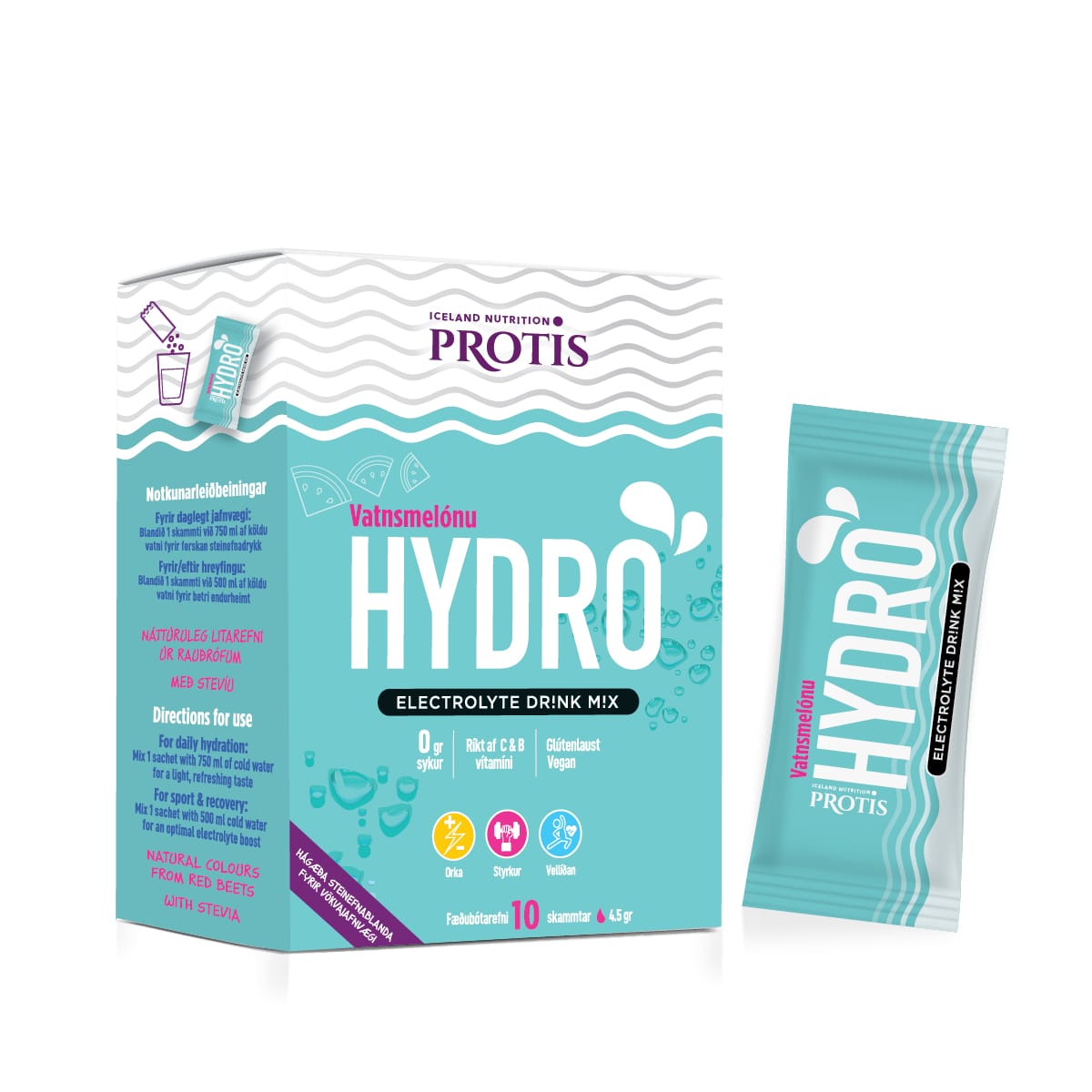 Protis Hydro steinefni vatnsmelóna 10 pokar