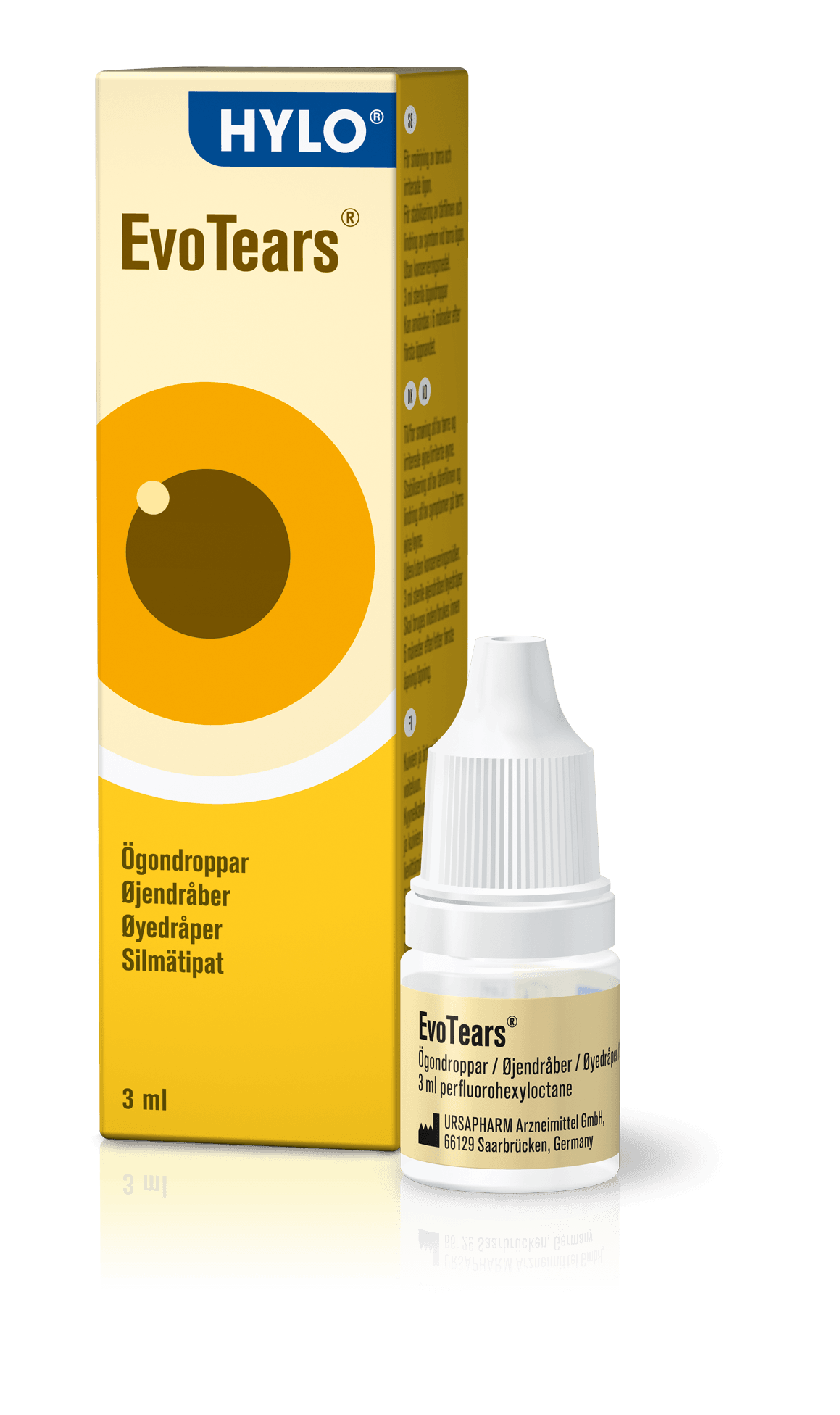 HYLO Evo Tears Augndropar 3ml