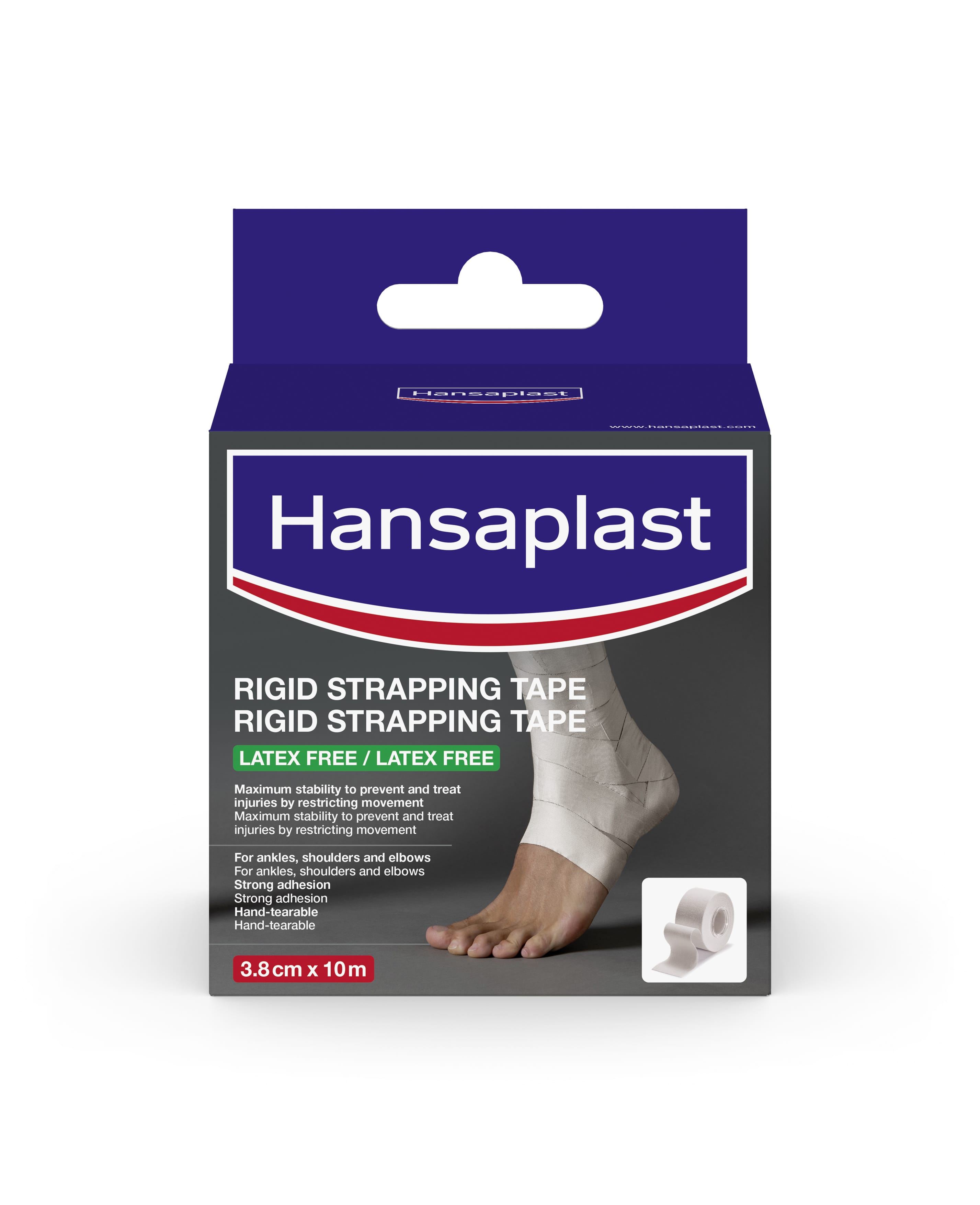 Hansaplast Íþróttateip Hvítt 3,8cmx10m