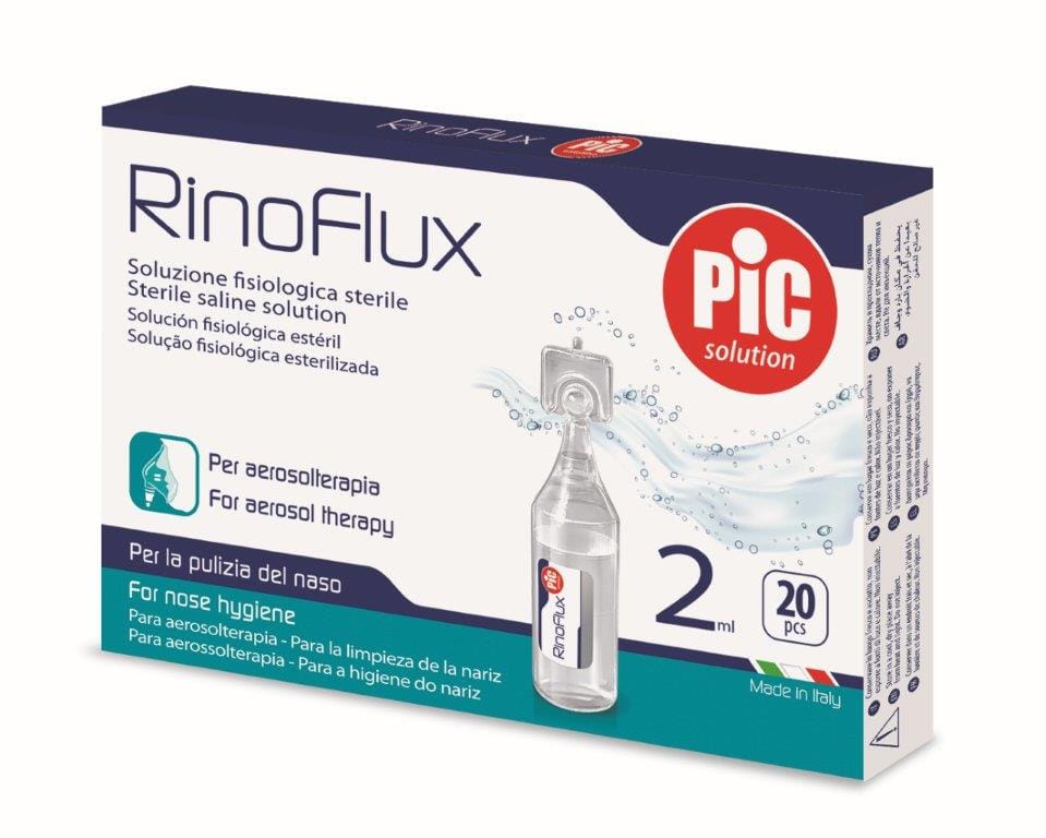 PIC Rinoflux nefdropar 2ml (Ampúlur) 20stk