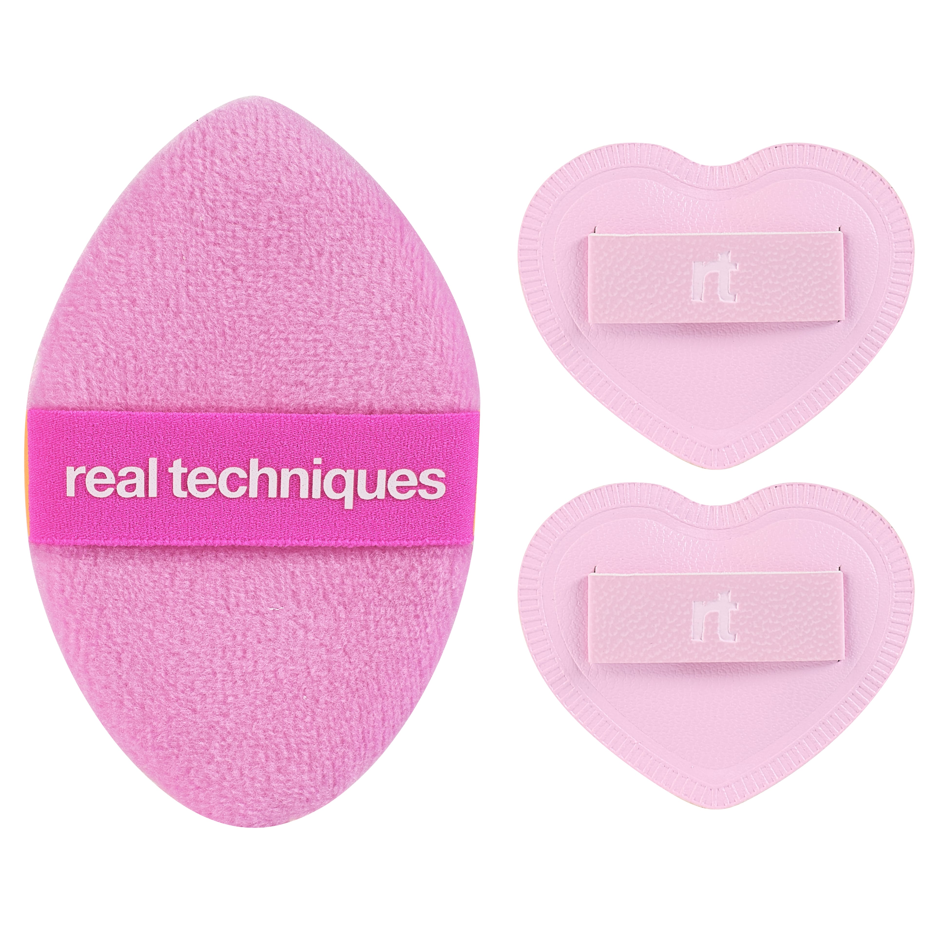 REAL TECHNIQUES Sweet Tooth CandyHeartsPowderPuffs