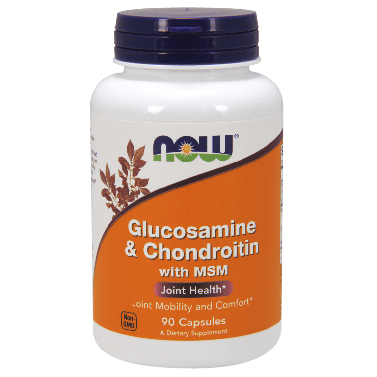 NOW Glucosamine & Chondroitin with MSM 90stk