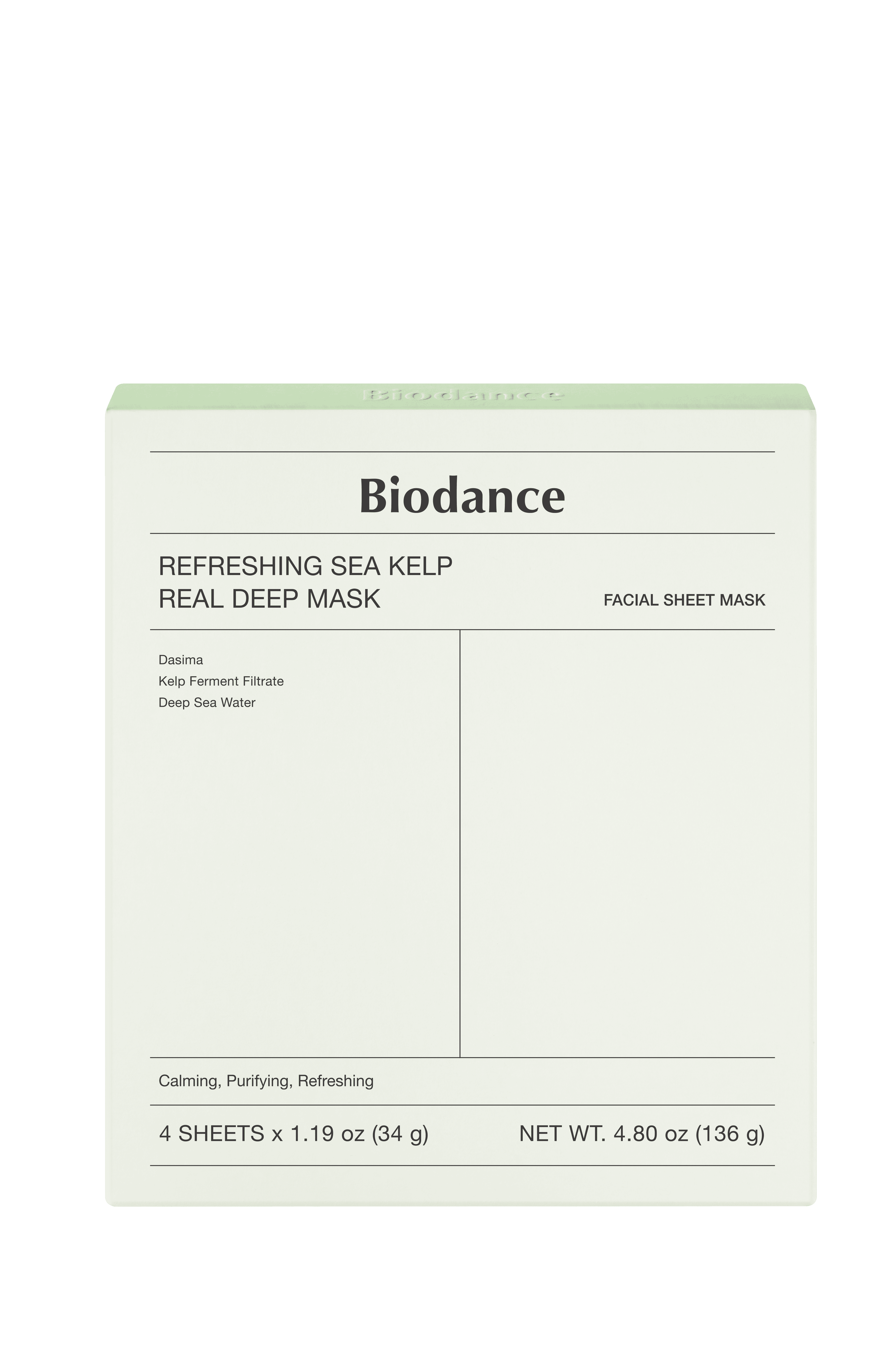 Biodance Refreshing Sea Kelp Real Deep Mask