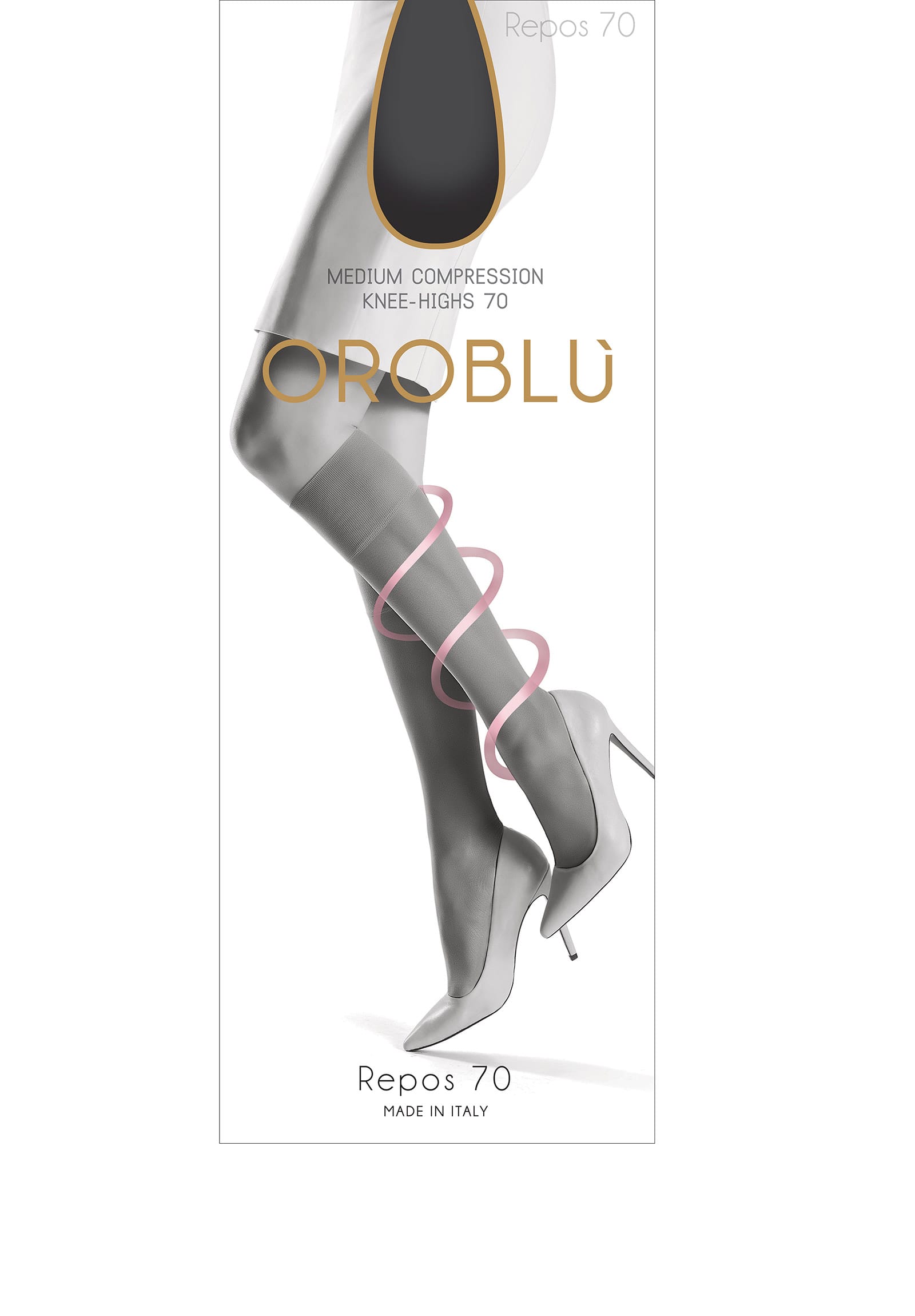 Oroblu Mibas Repos 70d Nude Sjúkrasokkar II