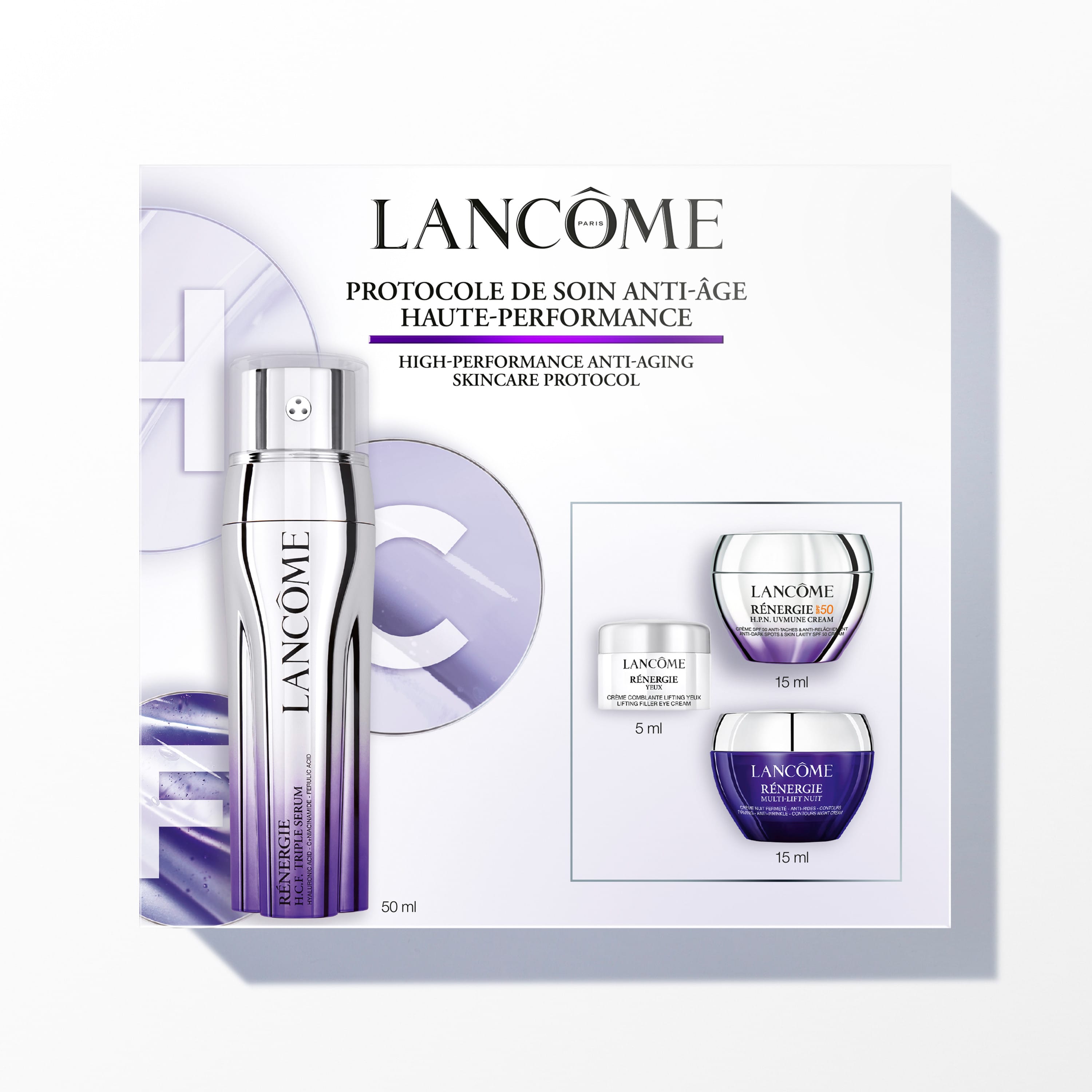 LANCOME Rénergie Triple Serum Sett