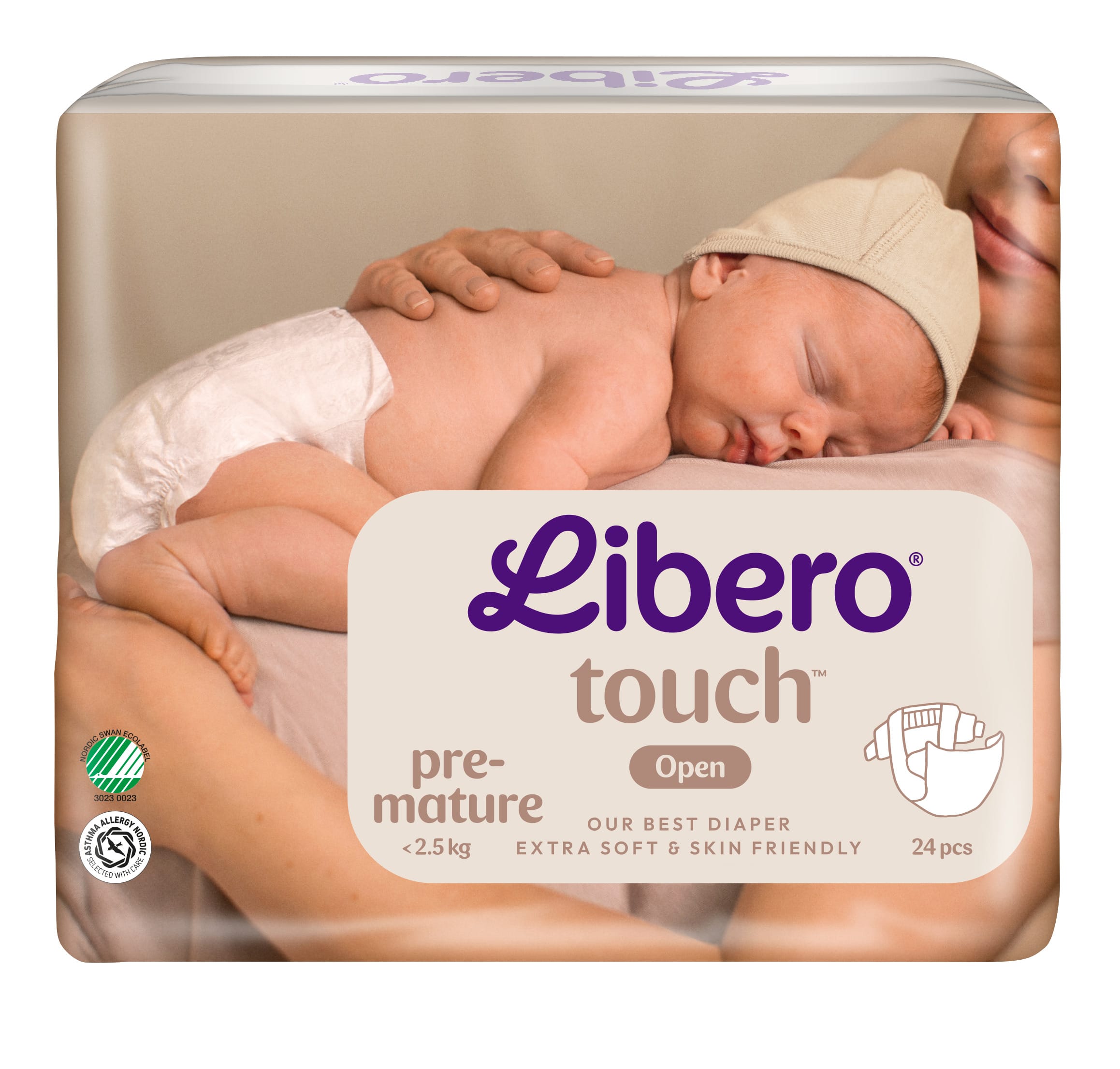 Libero Touch Fyrirburableyjur >2,5kg