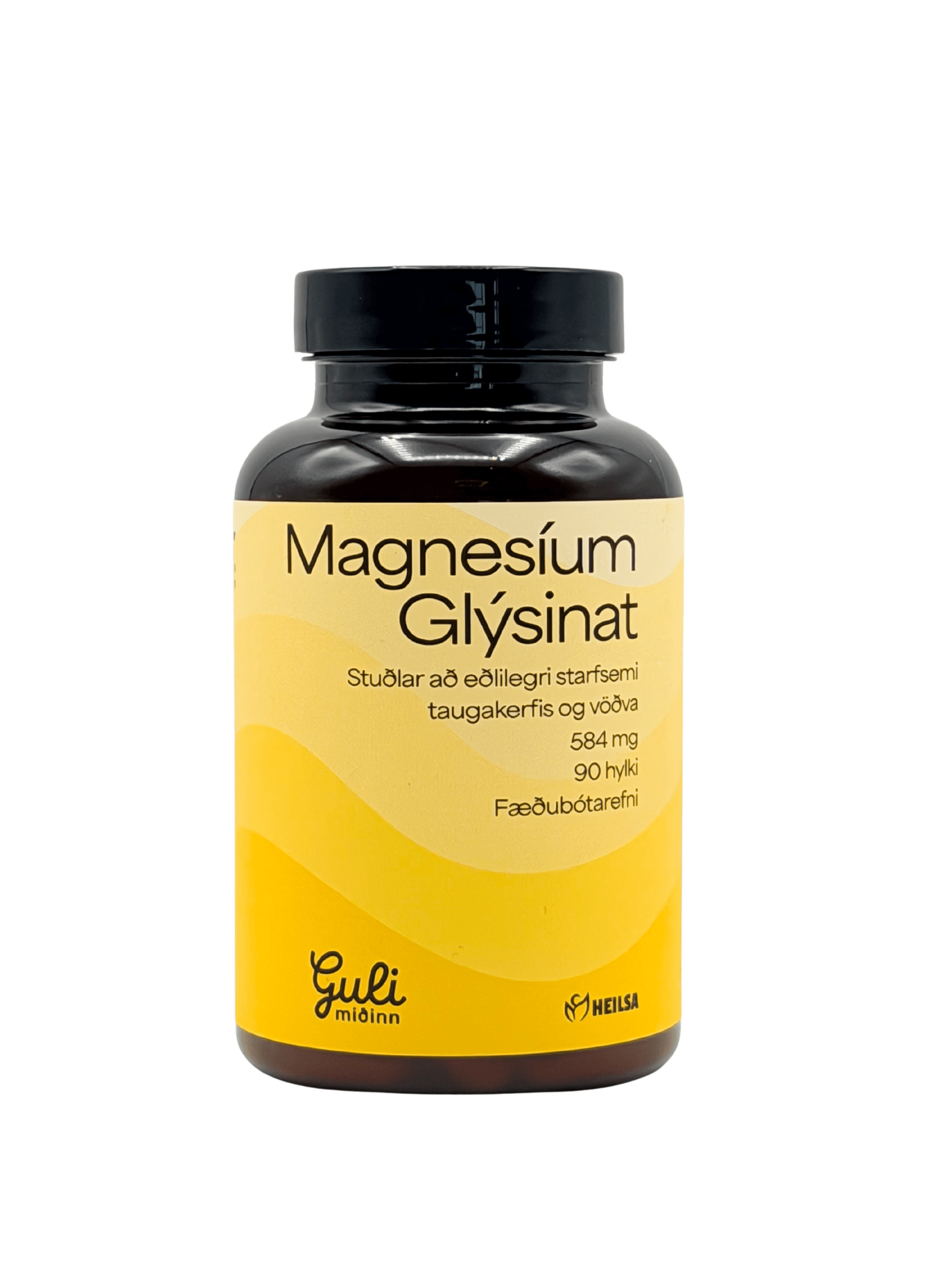 Guli Miðinn Magnesíum Glýsinat 90 hylki