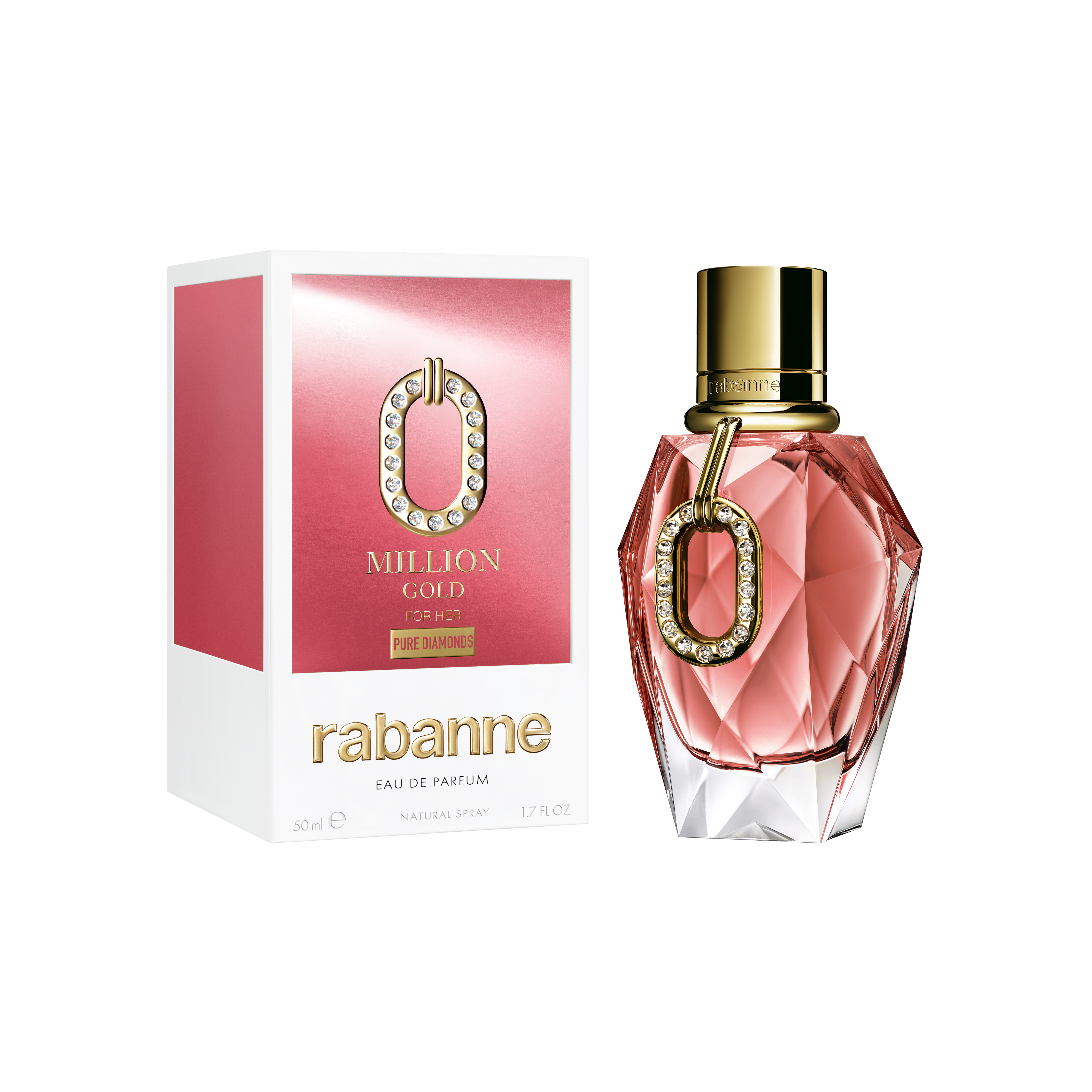 Paco Rabanne Million Gold For Her Pure Diamonds 50