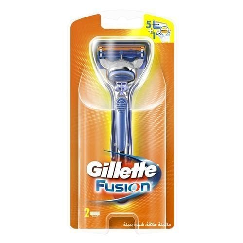 Gillette Fusion Manual Rakvél Með 2 blöðum