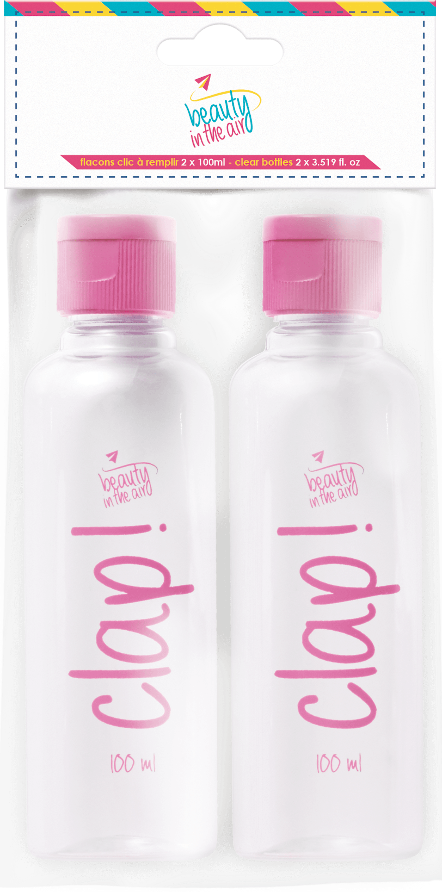 ELITE Tómar Flöskur 2x100ml