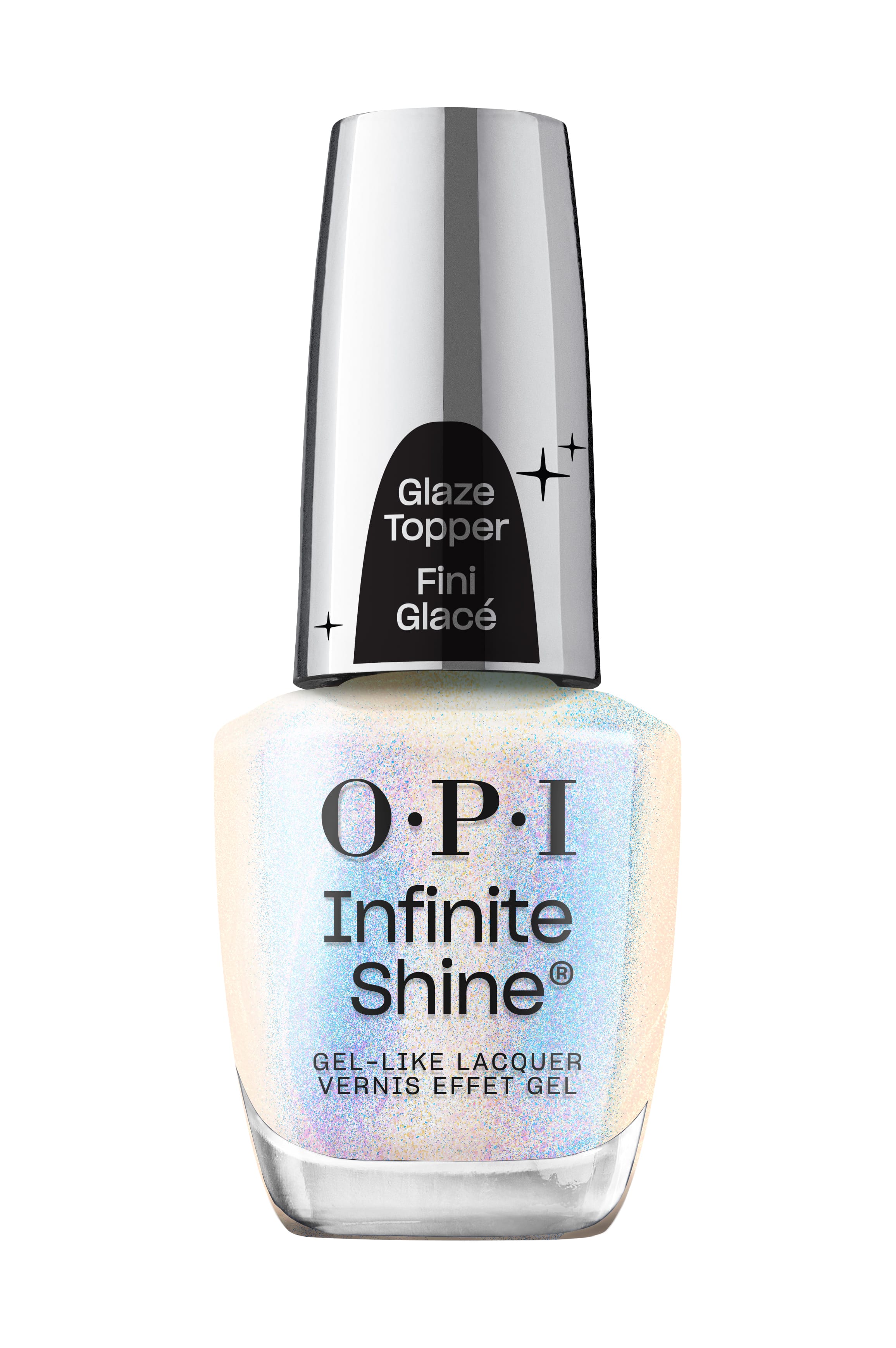 OPI Infinite Shine Topper Holo and Behold