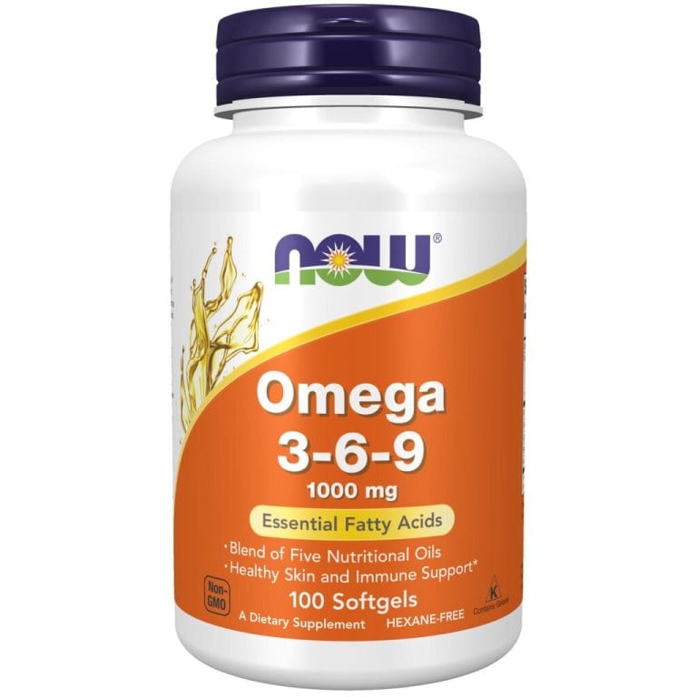 NOW Omega 3-6-9 1000mg 100stk