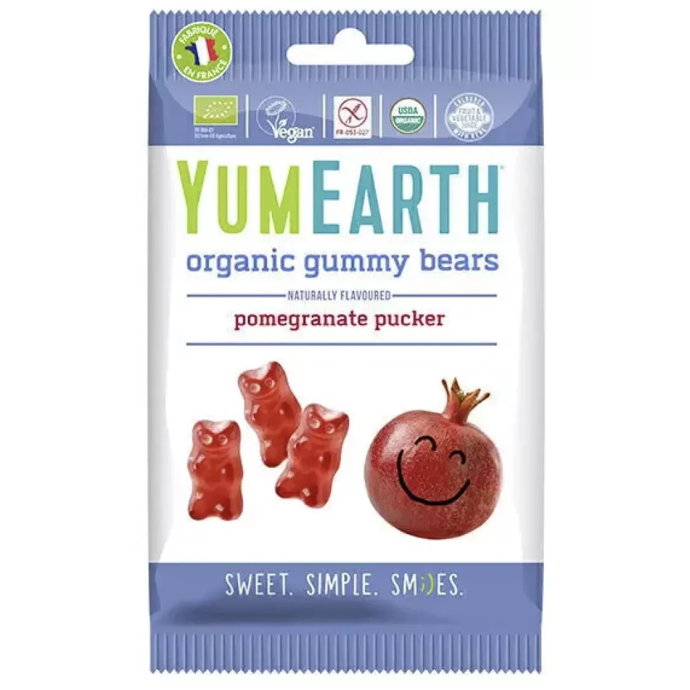 YumEarth Lífrænir Hlaupbangsar 50gr.