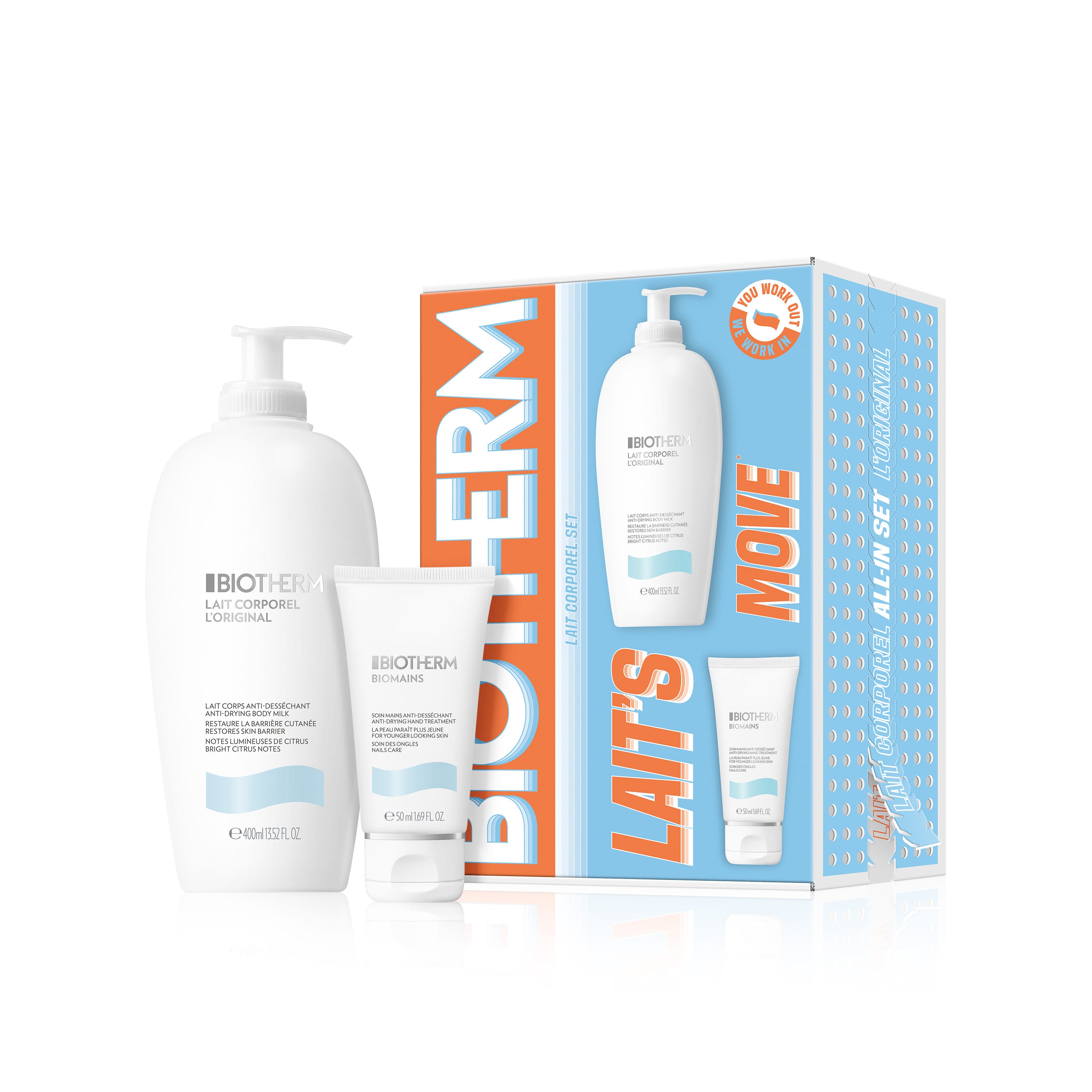 BIOTHERM Lait Corporel 400ml Sett