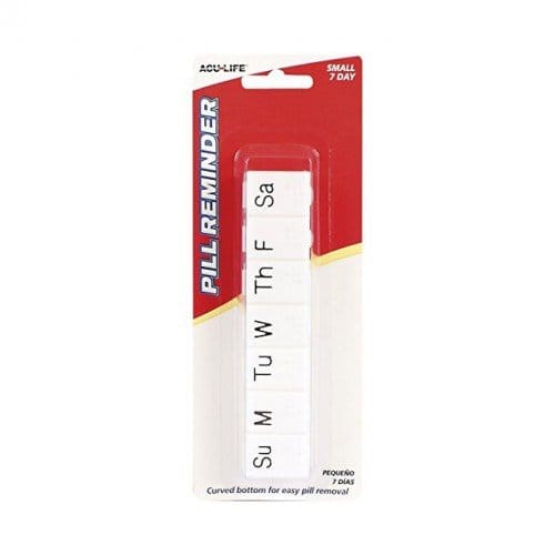 Acu-Life Lyfjabox 7 Daga Með Hólfum