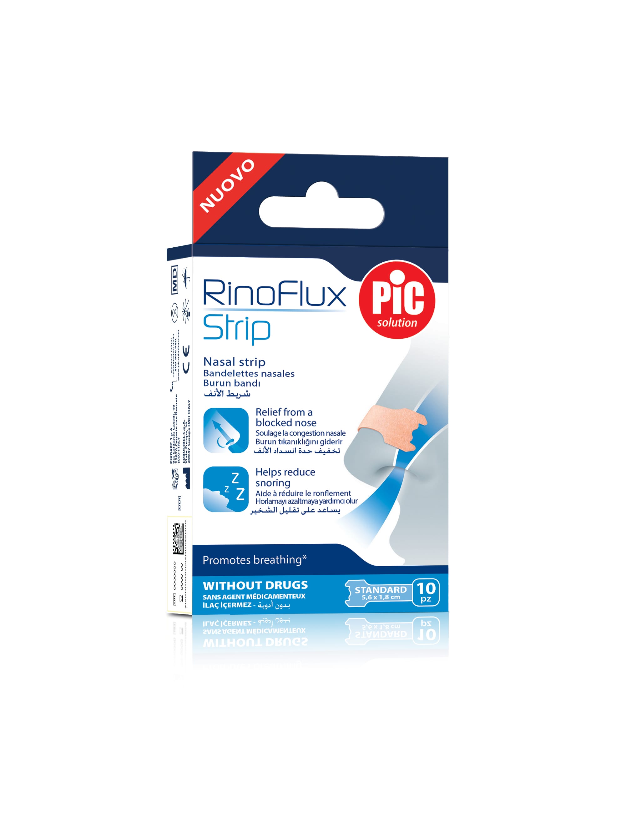 PIC Rinoflux nefplástrar 10stk