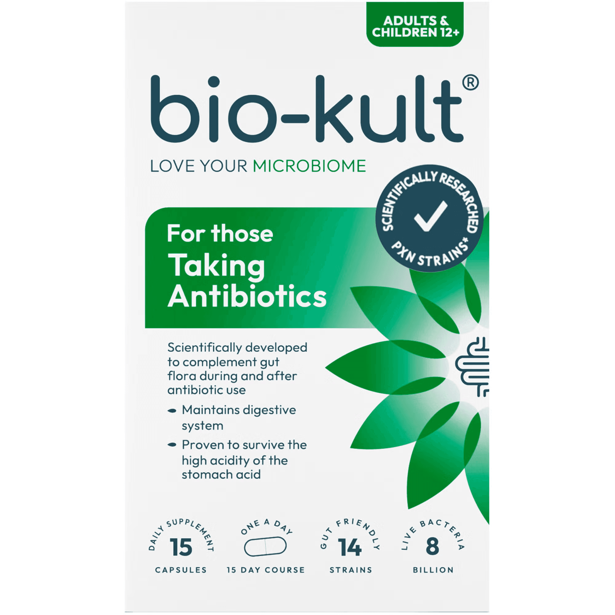 Bio-Kult Antibiotics 15 stk