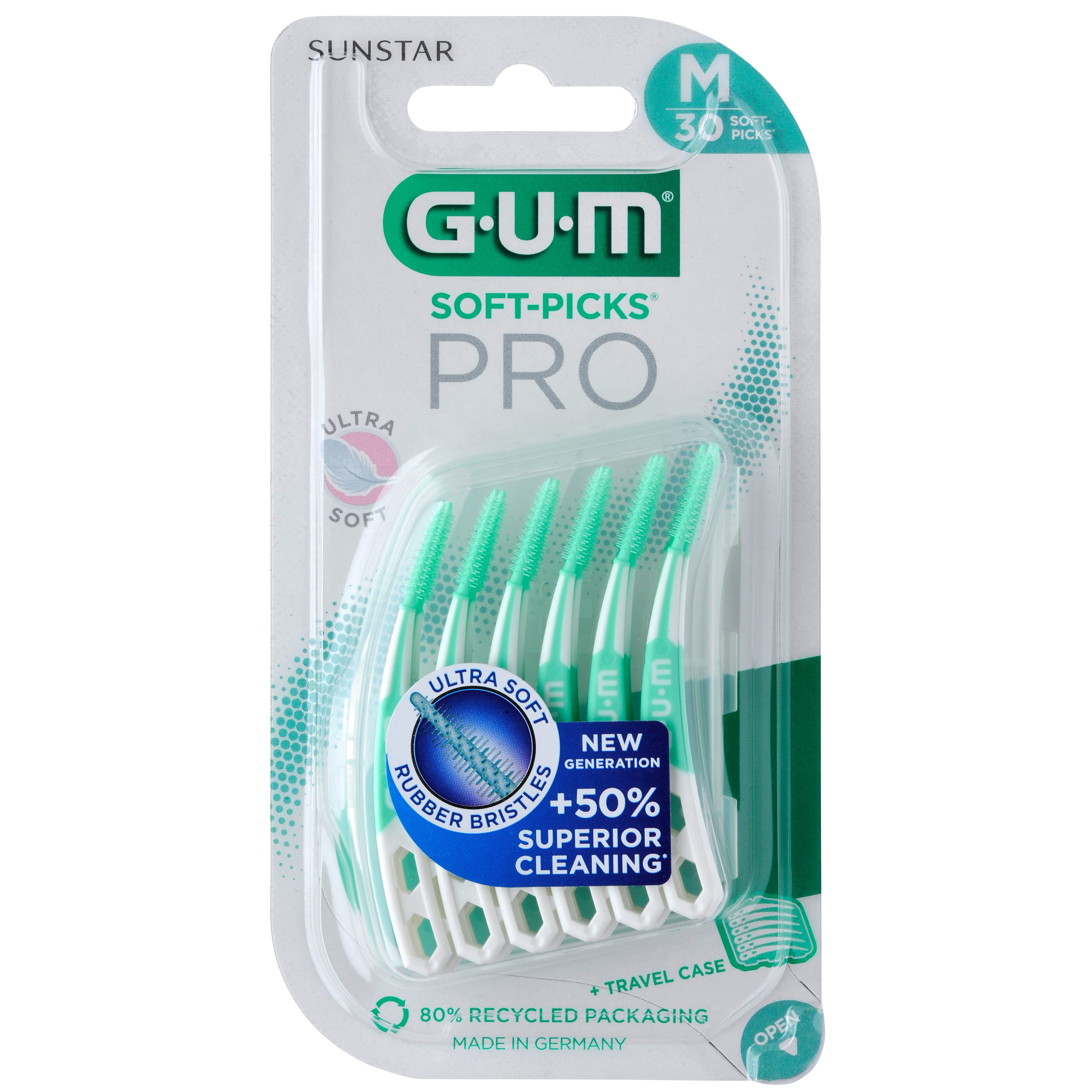 GUM Soft Picks PRO tannstönglar Medium 30stk