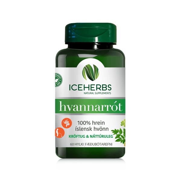 ICEHERBS Hvannarrót 60stk
